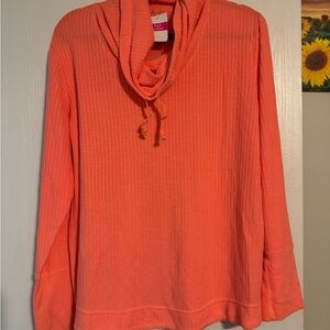 Women's Coral Hooded Sweater